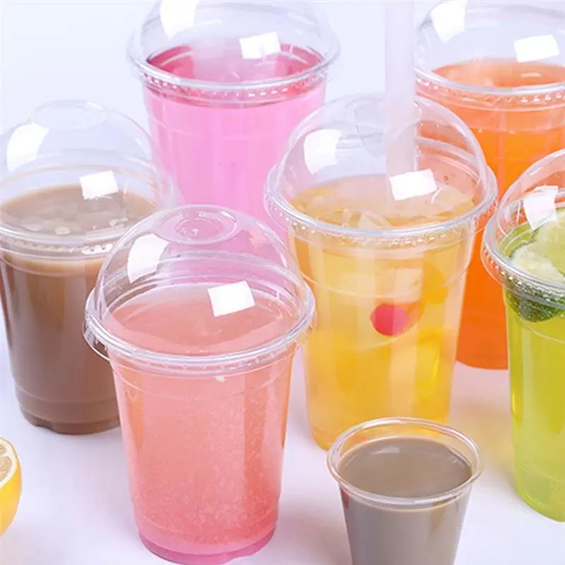 Plastic Dome Clear - 50 Stuks 360 ml/380 ml/500 ml