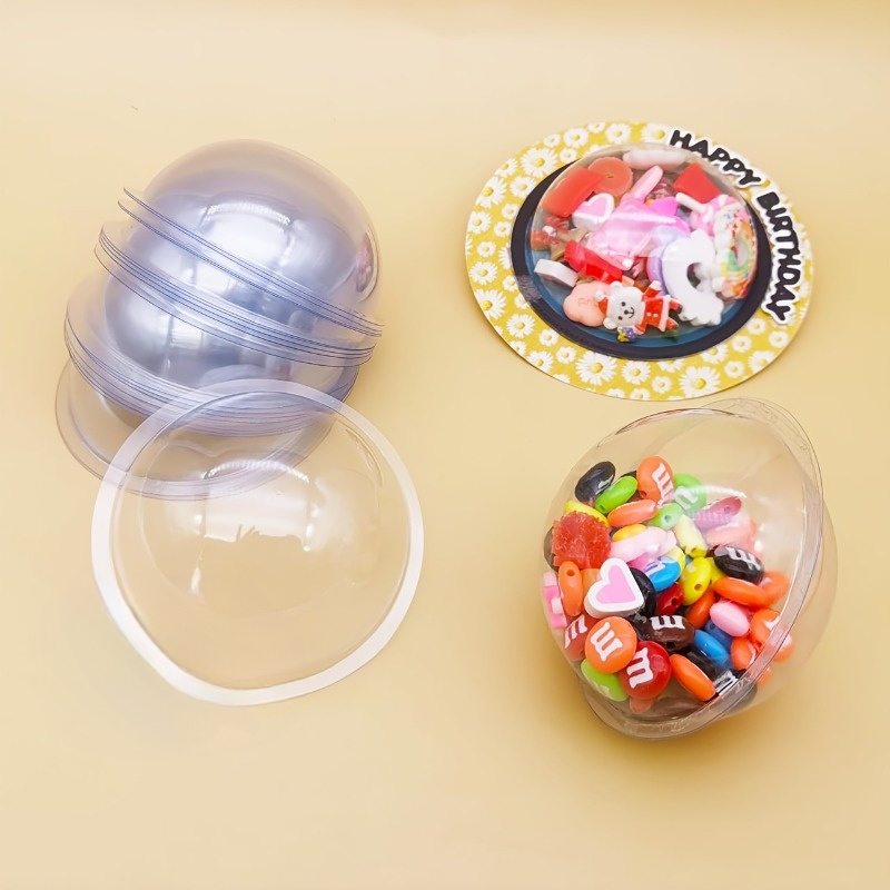 Plastic Dome Clear - 10 stks/set DIY Plastic Candy Dome