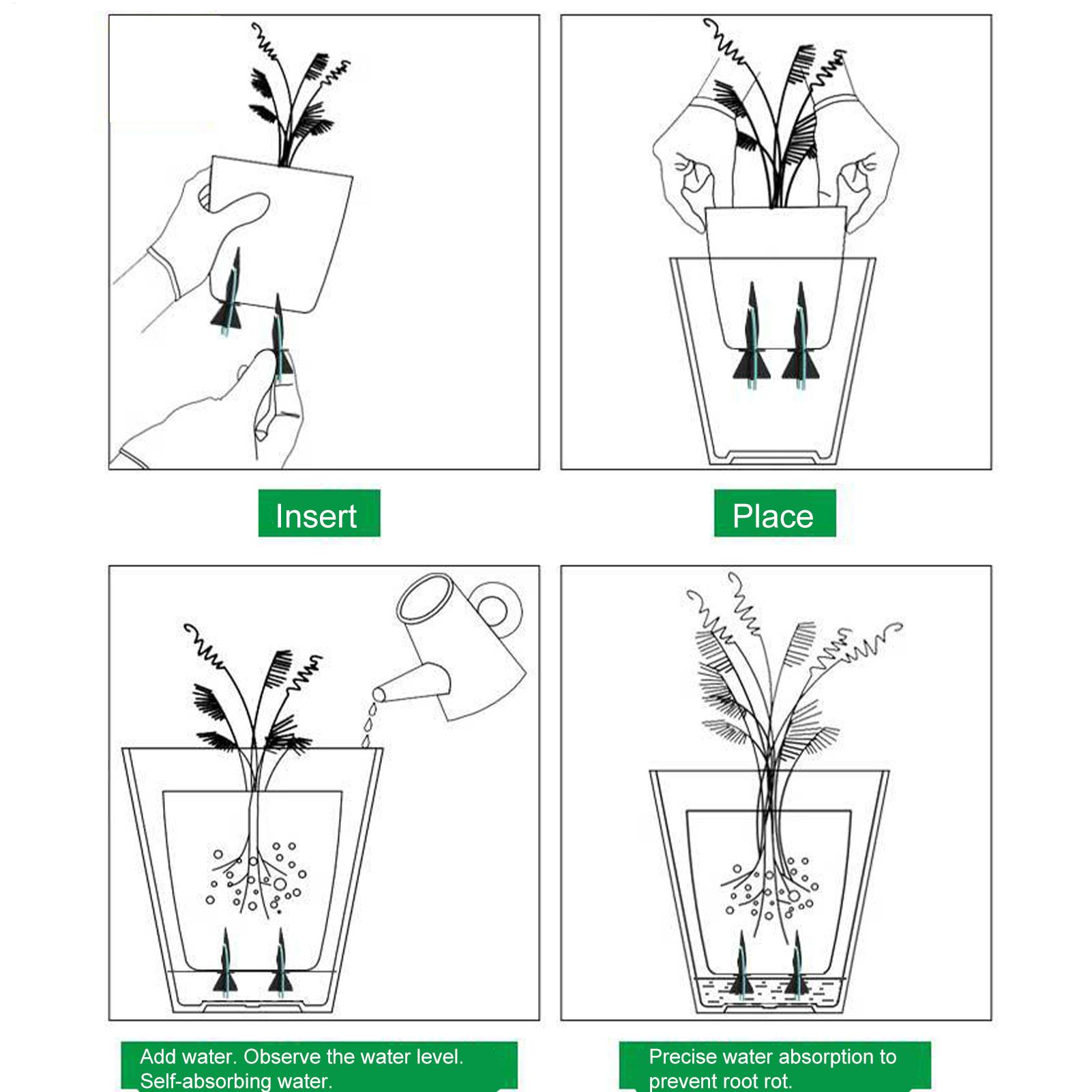 Zelfwater gevende plantenbak,  - Self Watering Insert recensie en prijs